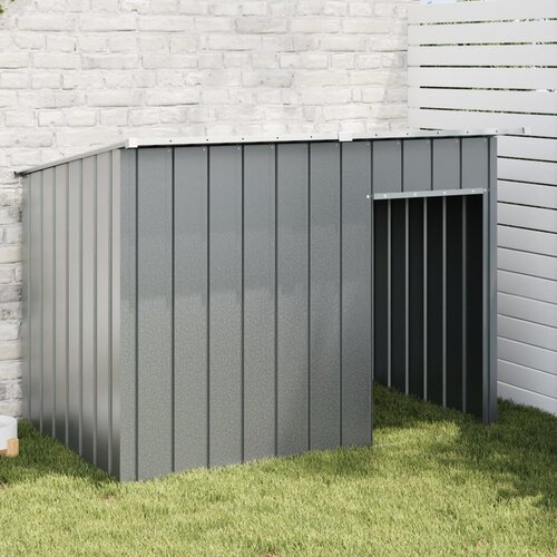vidaXL Pasja uta s streho antracitna 153x91x110 cm pocinkano jeklo Cene