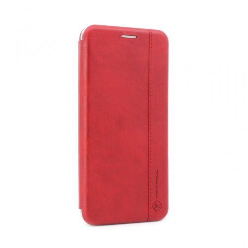 Teracell torbica leather za xiaomi redmi note 10 4G/Note 10S crvena Slike