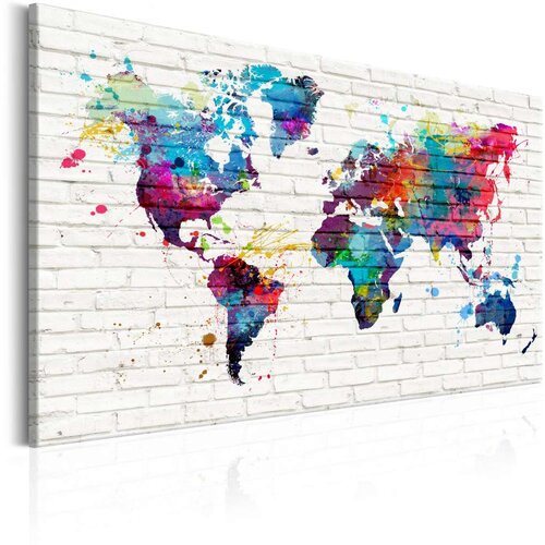  Slika - Modern Style: Walls of the World 120x80 Cijene
