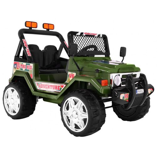Raptor auto na akumulator drifter, zeleni Slike