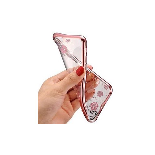  ovitek z ro&amp;Aring;&amp;frac34;icami za Huawei P20 - pink Slike