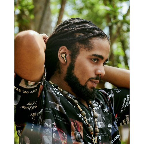 Marley house of rebel signature black true wireless earbuds slušalke - črne barve Cene