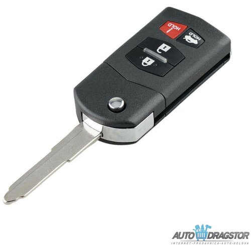 888 Car Accessories kućište oklop ključa 3+1 dugme za mazdu E55-AP000 Slike