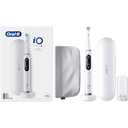 Oral-b iO serija 9 bel alabaster Luxe izdaja, elektricna zobna šcetka, bela Cene