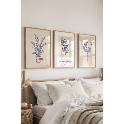 WALLXPERT &Ccedil;-300472 - 5070 Vi&scaron;enamenski set dekorativnog slikanja (3 komada) Cene