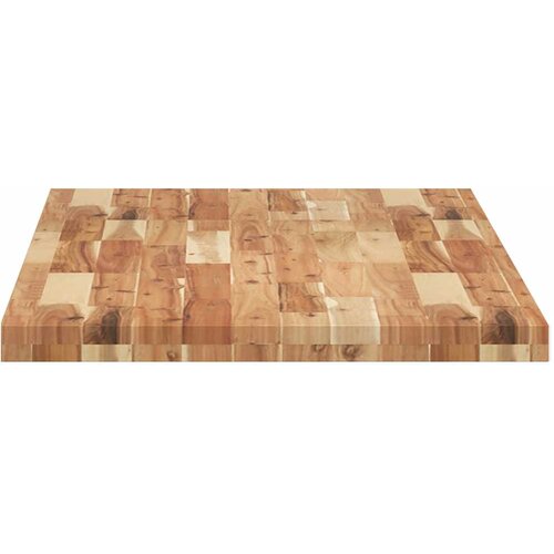 Stolna ploča 120x60x4 cm pravokutna od masivnog drva bagrema Slike