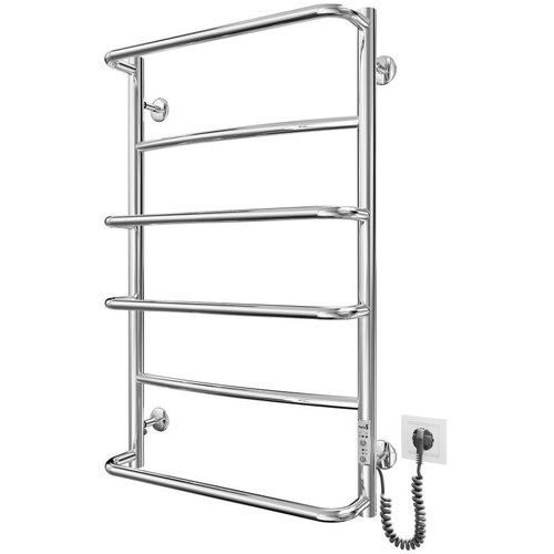  Kupatilski rebrasti radijator LUX 105W/230V 81x52 cm inox/sjajni hrom desni Cene