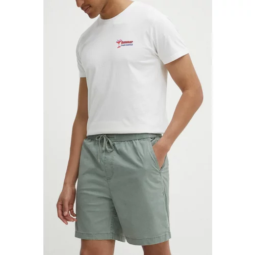 Quiksilver Kratke hlače za muškarce, boja: zelena