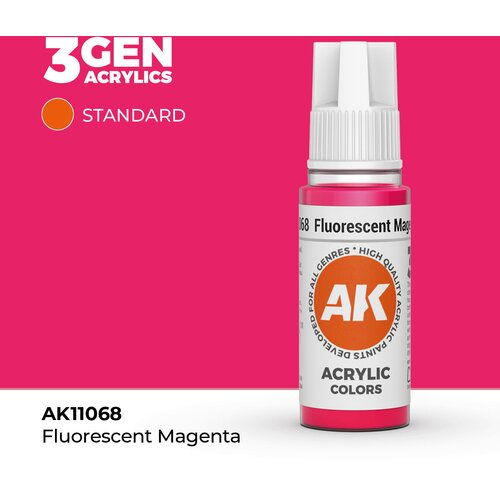 AK Interactive Fluorescent Magenta 17ml - 3rd Gen Akrilna Boja AK11068 Cene