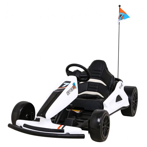  Go-Kart na akumulator SPEED 7 DRIFT KING - bijeli Slike