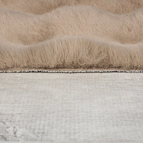 Flair Rugs Rjavo sintetično krzno 180x290 cm Waffle Faux Fur &amp;ndash; Slike