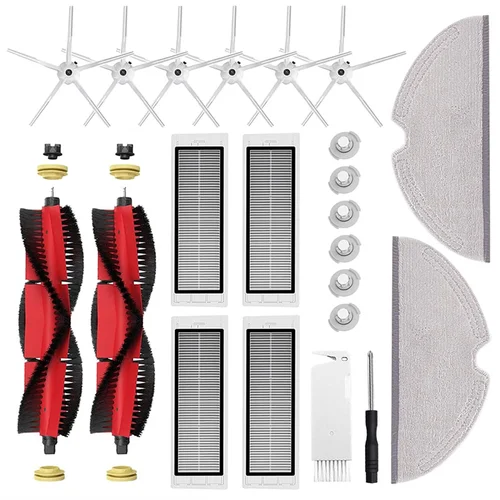 INF Dodatki 22 delov Xiaomi Roborock S5 Max/S50/S51/S55/S5/S60/S65/S6/S6 Pure/S6 MAXV, (21542210)