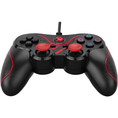Game Pad gaming RAMPAGE Nebulix PS3/PC Red USB 1.8m Joypad, 40715 Cijene