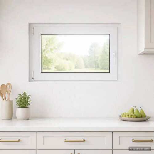  Unutarnja boja prozora u podrumu bijela RISOR 95 x 50 cm - Bijela 95 x 50 cm (Dvostruki sloj) Nagibanje i okretanje lijevo Cijene