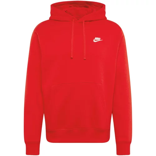 Nike Sportswear Sweater majica crvena / bijela