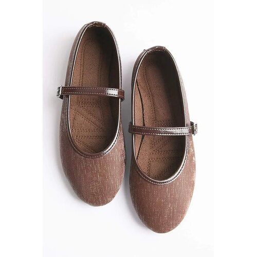 Trendyol Shoes Ženske baletanke Takss26Be00030, Smeđe Cene