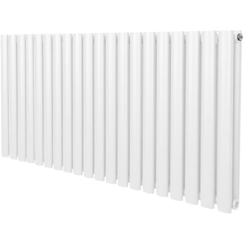 Monster ovalni stebričasti radiator &amp;ndash; 600 mm x 1200 mm &amp;ndash; bel, (21569838) Slike