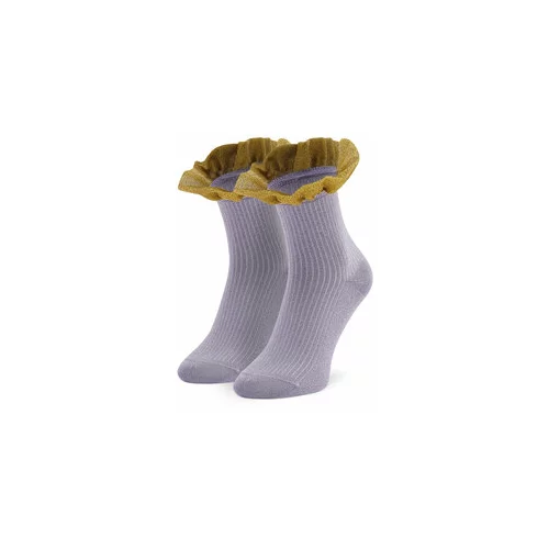 Happy Socks Ženske visoke nogavice SISCAY12-5000 Vijolična