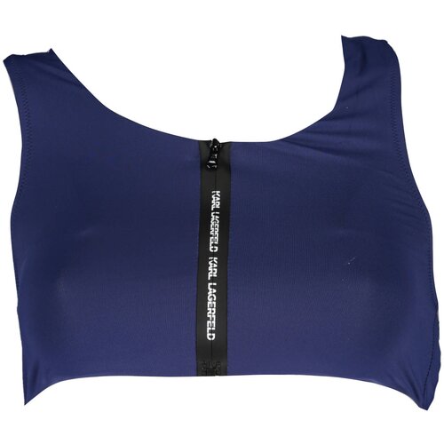 KARL LAGERFELD BEACHWEAR KARL LAGERFELD SWIMSUIT PARTS ABOVE BLUE WOMAN Cene