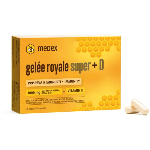 Medex Gelee Royale Super + D, kapsule