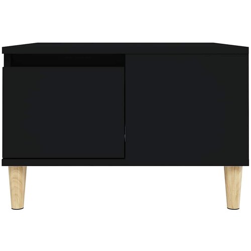 Stolić za kavu crni 55 x 55 x 36,5 cm od konstruiranog drva Slike