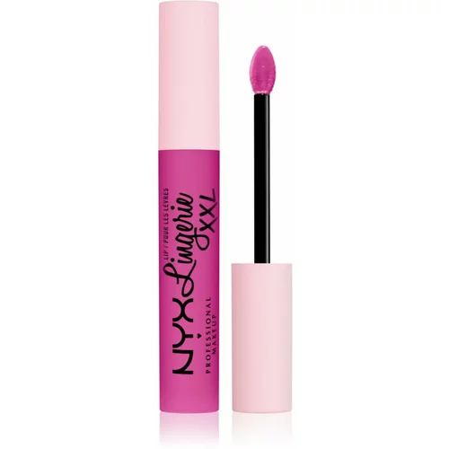NYX Professional Makeup Lip Lingerie XXL tekući ruž za usne s mat finišom nijansa 20 - Knockout 4 ml