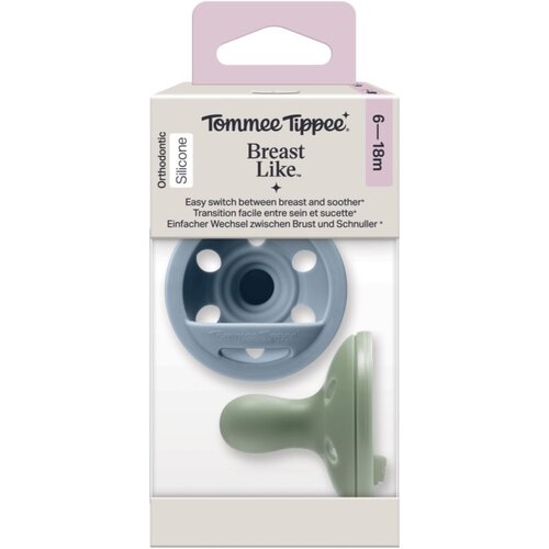 Tommee Tippee Breast-like 6-18 m duda Boy 2 kos Slike