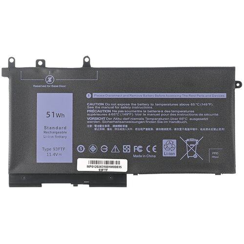 Dell Baterija za laptop Latitude E5280, E5580, E5590 93FTF HQ2200 B Slike