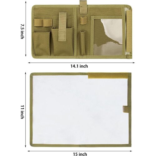 INF Vodoodporen etui za zemljevide, Oxford tkanina, 19cm x 18cm x 3cm, (5000326655) Cene