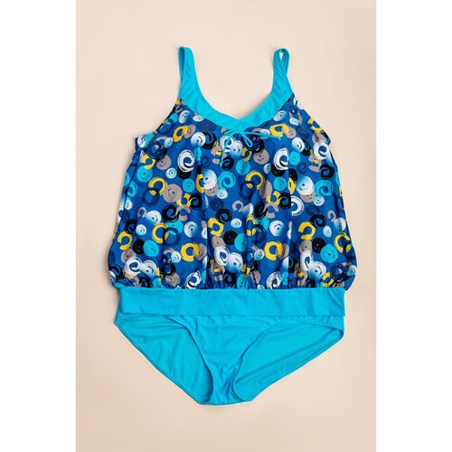 Fenzy Plus Size Kopalke S Potiskom, Modre Cene