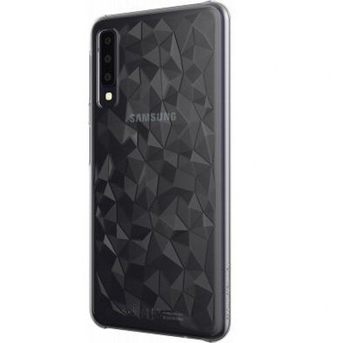 Samsung Trd ovitek WITS prism effect za Galaxy A7 A750 2018, Prozorno ?rna, (21167390) Cene