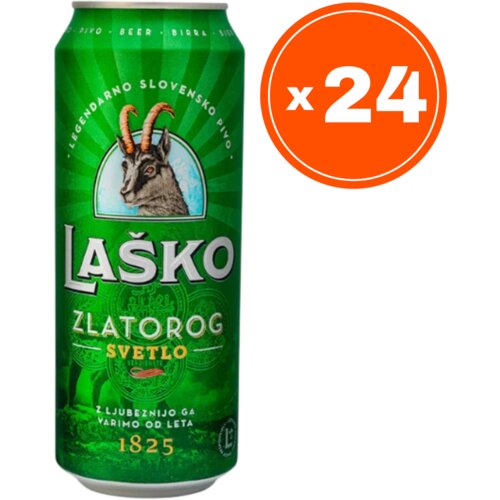 La&amp;scaron;ko Svetlo pivo, 0.5l, 24 komada Slike