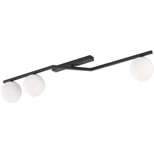  plafonsko svetlo naton 3xE14/10W/230V crno/belo Slike
