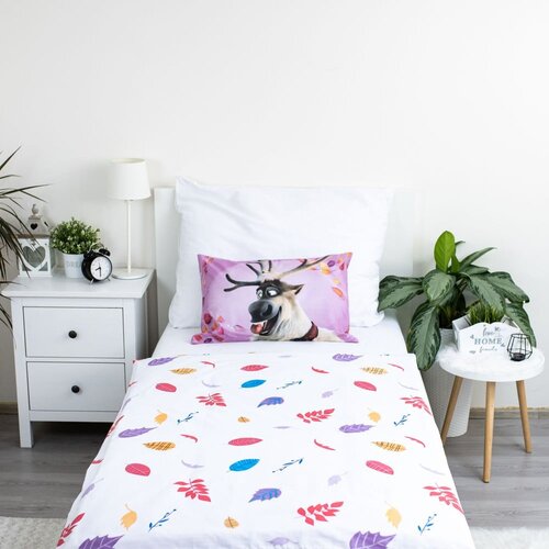 Jerry Fabrics Bombažna otro&amp;scaron;ka posteljnina za otro&amp;scaron;ko posteljico 100x135 cm Frozen &amp;quot;Wind&amp;quot; &amp;ndash; Slike