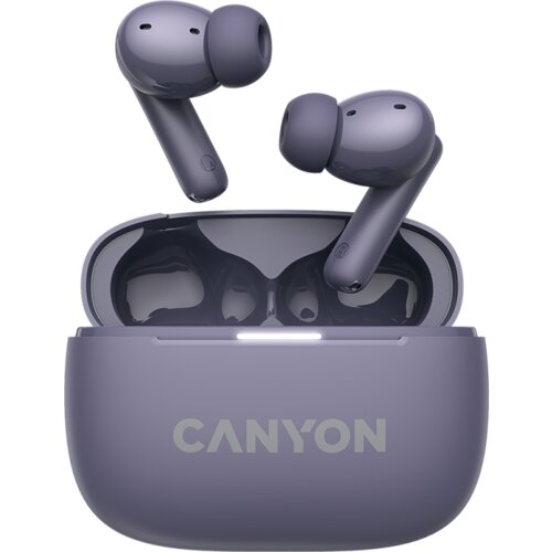 Canyon headset OnGo TWS-10 ANC+ENC Purple Slike