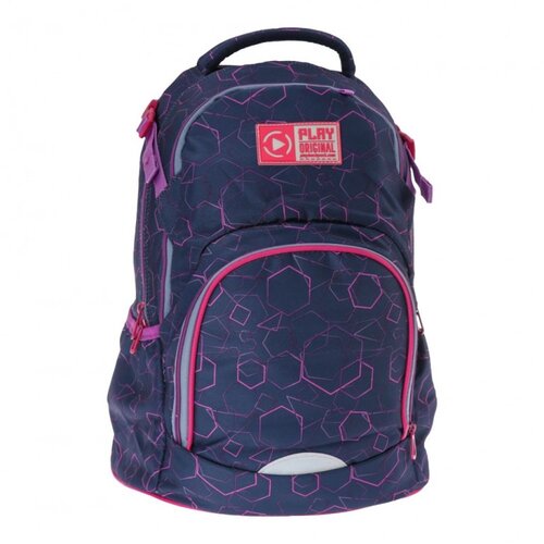Play Školski mini ranac ergo Apollo Rhomboid pink Cene