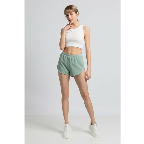 LaLupa Woman's Shorts LA054 Mint Slike