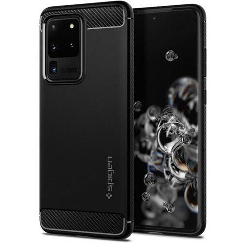 Spigen rugged armor silikonski ovitek za samsung galaxy s20 ultra g988 Slike