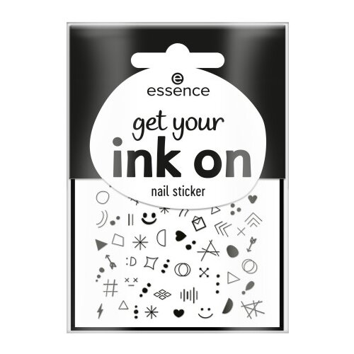 Essence samolepilne nalepke za nohte - Get Your Ink On Nail Sticker Cene