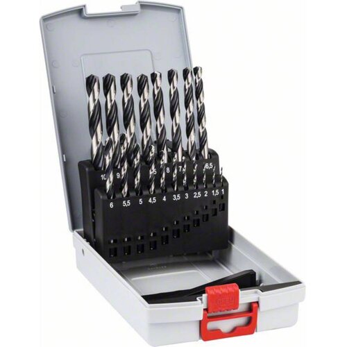 Bosch Komplet metalnih svrdla HSS PointTeQ ToughBox (Promjer: 1 mm - 10 mm, 19 -dij.) Slike