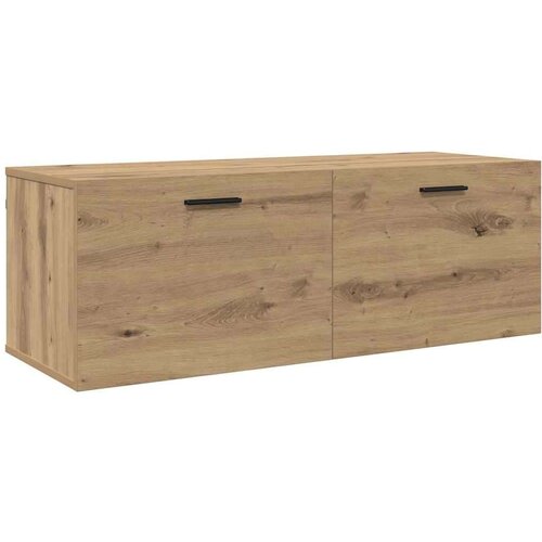VidaXL Ormar za Zid hrast artisan 100 x 36.5 x 35 cm Konstruirano drvo Slike
