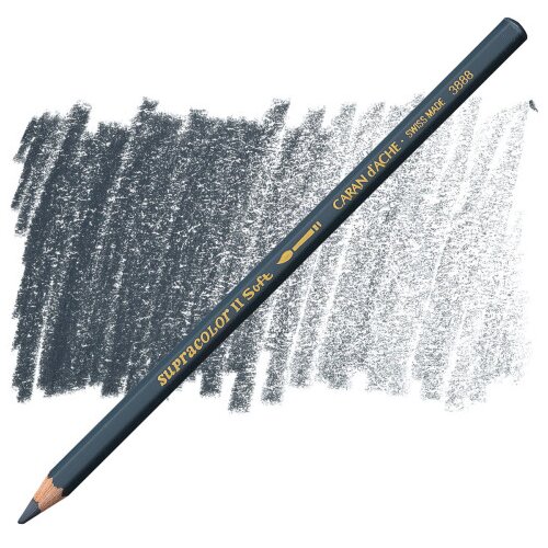 CARAN D'ACHE Drvena bojica Supracolor Greish black Cene