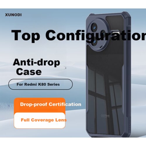  Xundd Maska za mobilni telefon Redmi K80 Pro, Providna Slike