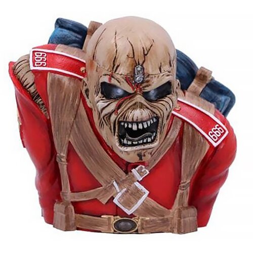 Nemesis Now Iron Maiden The Trooper doprsni kip dekorativna &scaron;katlica 12cm Cene