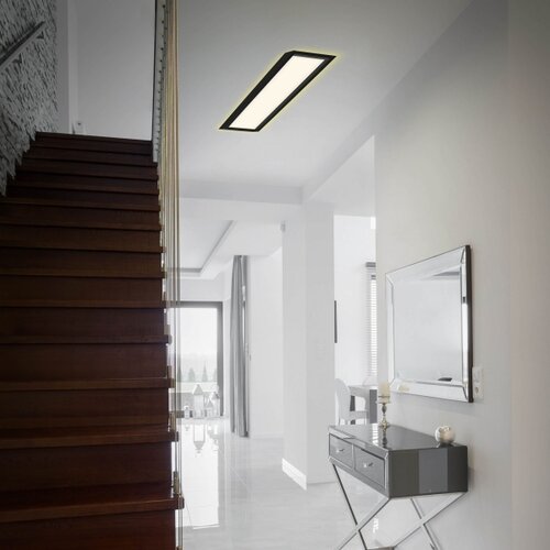BRILONER 7365-015 - led plafonsko svetlo cadre LED/22W/230V 58,2x20,2 cm crna Slike