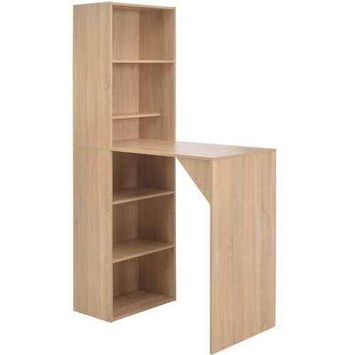  Barski stol s ormarićem boja hrasta 115 x 59 x 200 cm Cijene