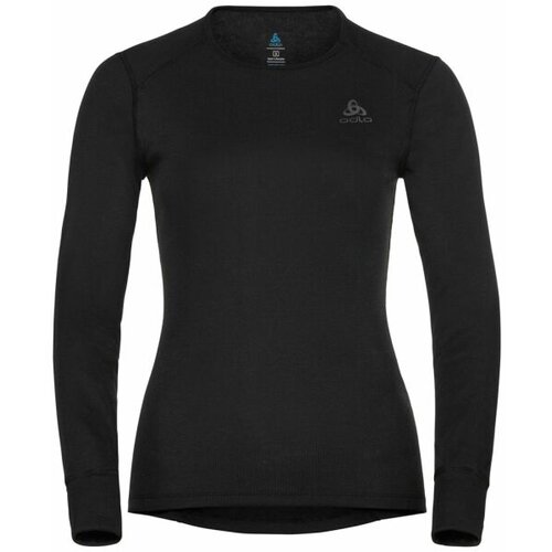 Odlo W ACTIVE WARM ECO BL TOP CREW Ženska funkcionalna majica, crna, veličina Slike