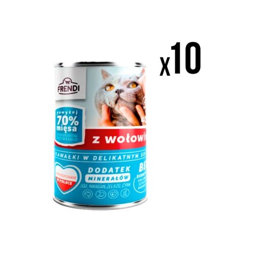 FRENDI konzerva za mačke govedina 400g x10 komada ( 5739 ) Cene