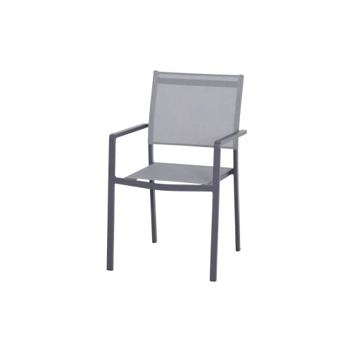 Siena Garden Leeds P78405 vrtna stolica aluminij tamnosiva, svijetlosiva Cijene