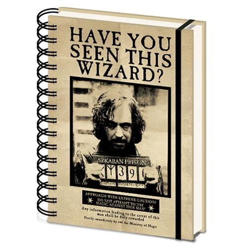 Grindstore Wholesale Beležka A5 Harry Potter (Sirius Harry) Slike